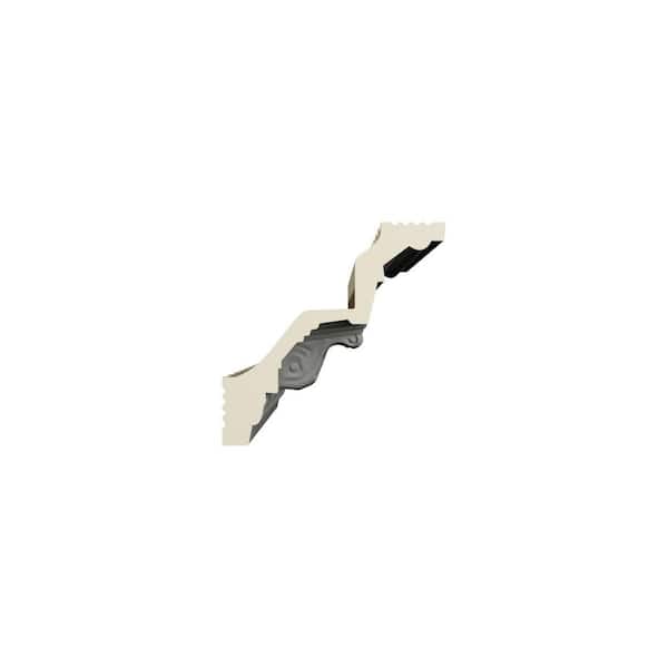 Ekena Millwork Waco 4 in. D x 5.625 in. W x 96 in. L Polyurethane Crown Moulding