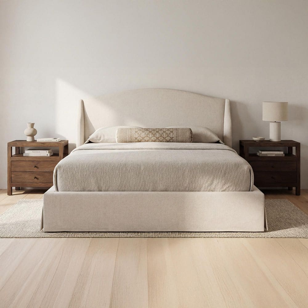 Rastus White Wood Frame Queen Platform Bed with Upholstered Headboard, Slipcover, and Hydraulic Lift Storage price history on PriceWatchPro