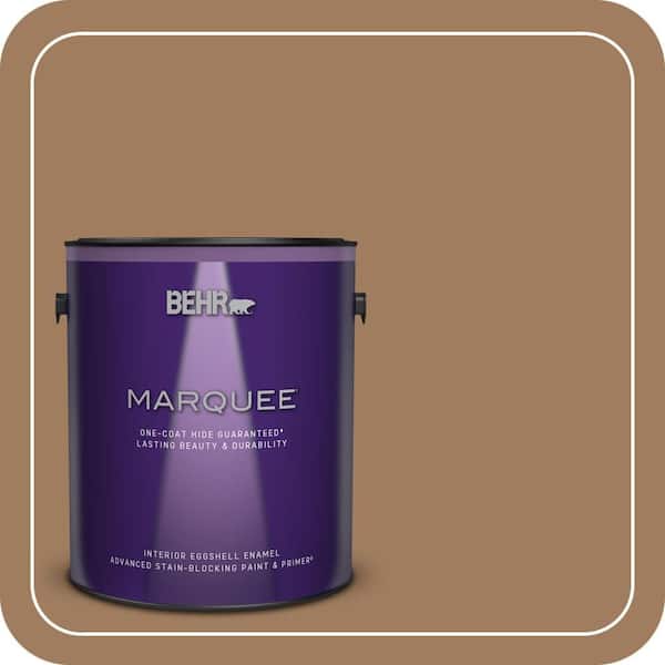 BEHR MARQUEE 1 gal. #MQ2-11 Outdoor Land One-Coat Hide Eggshell Enamel Interior Paint & Primer