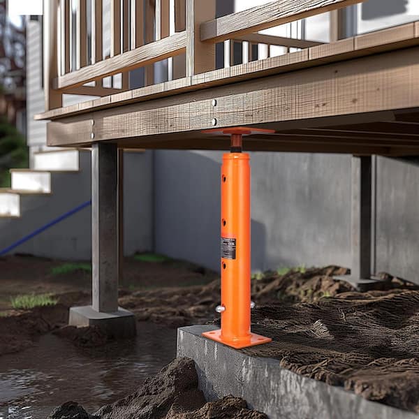 House Floor Jack 19 in. -36 in. Height Range 18000 lbs. Max Capacity Adjustable Support Beam Basement Jack Post Pole