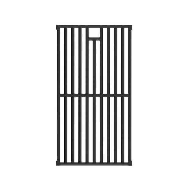 Monument Grills 17.7 in x 9.5 in. Rectangle Porcelain-Coated Cast Iron Grilling Grate