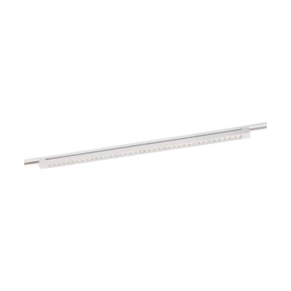 White Integrated LED Fixed Track 4 ft. Exposed Socket Head Light Bar