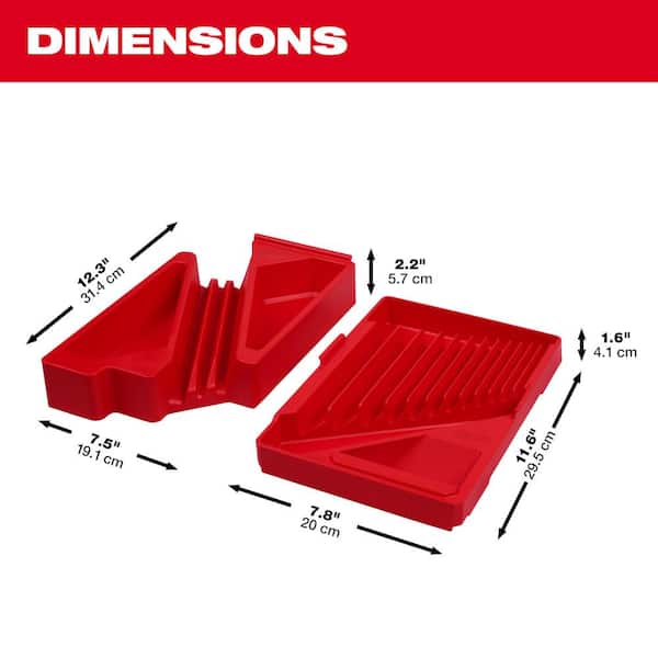 PACKOUT SAE Combination Wrench Trays (15-Piece)