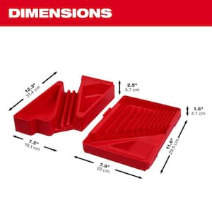 PACKOUT SAE Combination Wrench Trays (15-Piece)