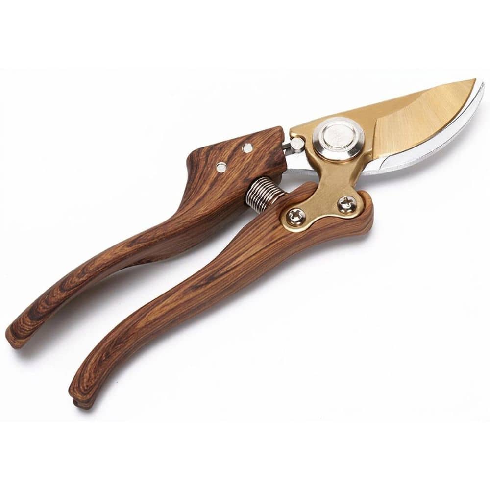 Pruning Shears High Carbon Steel Blade, Precision Garden Clippers, Rust Resistant, Safety Lock, Ergonomic Handle price history on PriceWatchPro