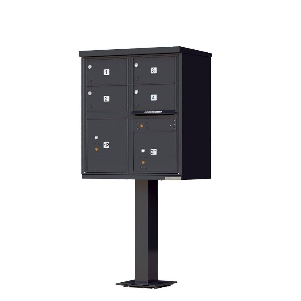 305 Mega Store Vinyl Mailbox Numbers - 40 Pack, White Or Black, Avant Gard Demi Font