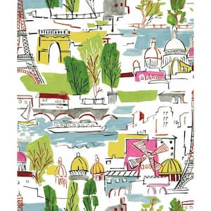 Waverly Arrondissement Peel and Stick Wallpaper (Covers 28.29 sq. ft.)