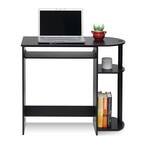 32 in. Rectangular Espresso Computer Desk with Keyboard Tray