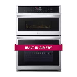 6.4 cu. ft. Smart Combi Wall Oven with Fan Convection, Air Fry in PrintProof Stainless Steel