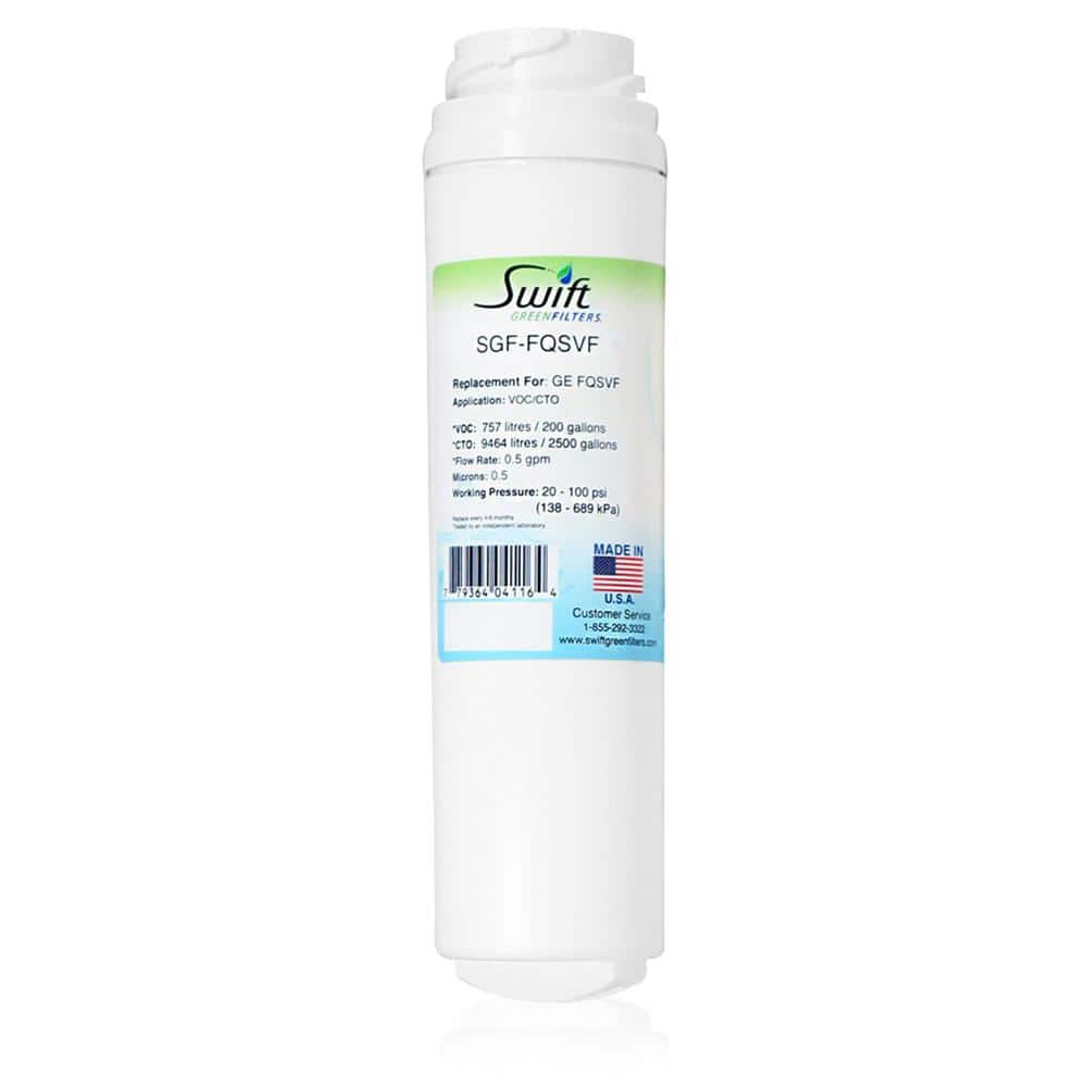 Swift Green Filters Replacement Water Filter for GE Refrigerators -  SGF-FQSVF