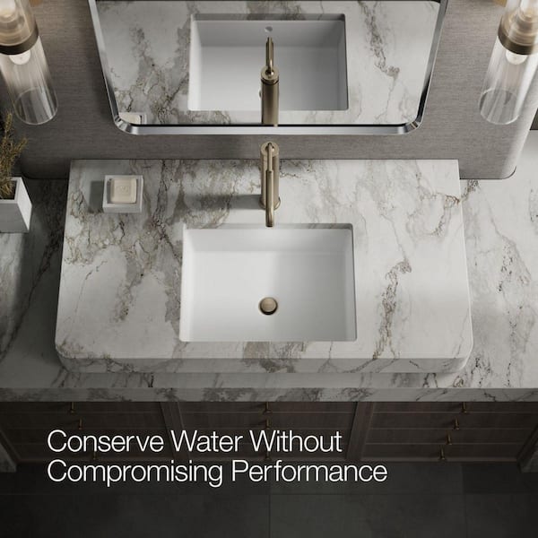 Purist Single-Handle Single Hole Low-Arc Bathroom Vessel Bathroom Faucet in Vibrant Brushed Bronze