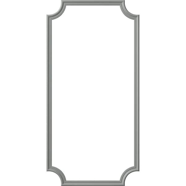 Ekena Millwork 13.35 Sq. Ft. Unfinished Polyurethane Claremont Panel Moulding Kit (Single Panel)