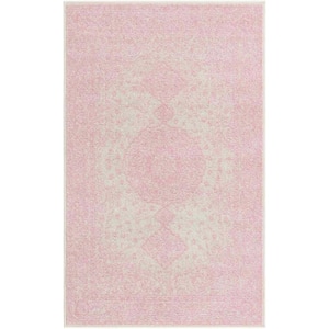 Bromley Midnight Pink 3' 3 x 5' 3 Area Rug