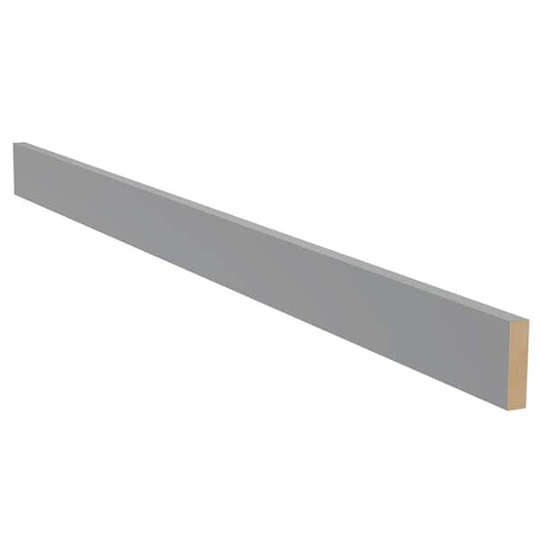 Washington Franklin Hargrove 48 in. W x 0.75 in. D x 3 in. H in Veiled Gray Valance Molding