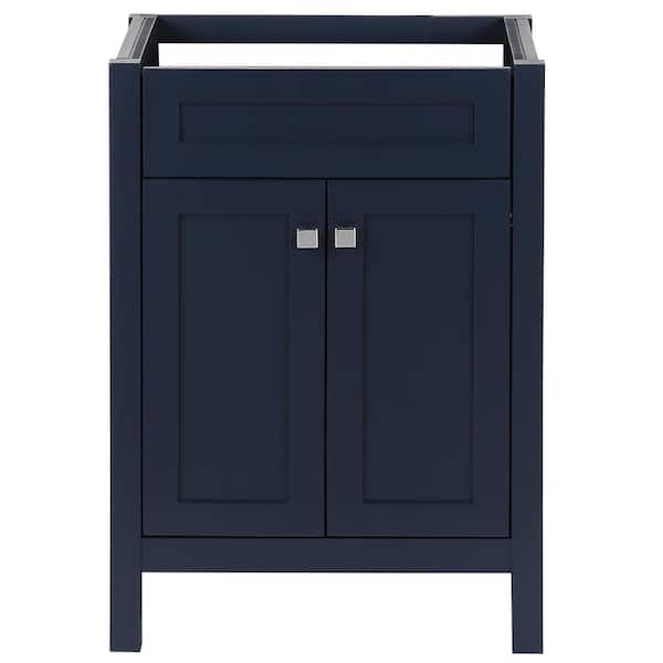 Home Decorators Collection Maywell 24 in. W x 19 in. D x 34 in. H Bath Vanity Cabinet without Top in Blue