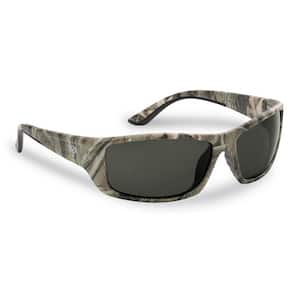 Buchanan Polarized Sunglasses Camo Frame with Smoke Lens