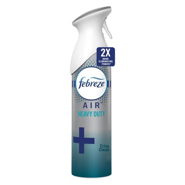 Febreze Air Effects 8.8 oz. Crisp Clean Heavy-Duty Odor Eliminating Air Freshener Spray