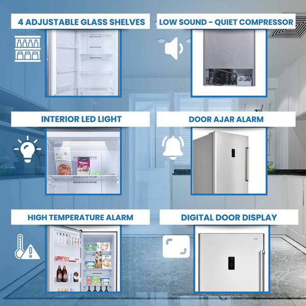 Conserv 14 cu.ft. Garage Convertible Ref/Freezer 0°F-110°F