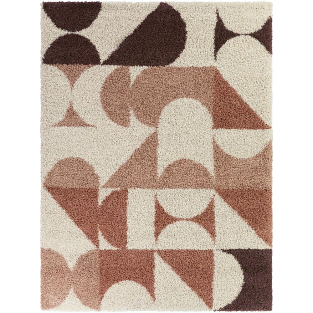 Bellanca Brown/Pink 8 ft. x 10 ft. Area Rug price history on PriceWatchPro
