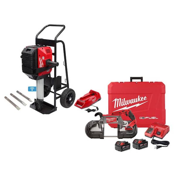 Milwaukee MX FUEL Lithium-Ion Cordless 32 X 25 1-1/8 In. Breaker Kit ...