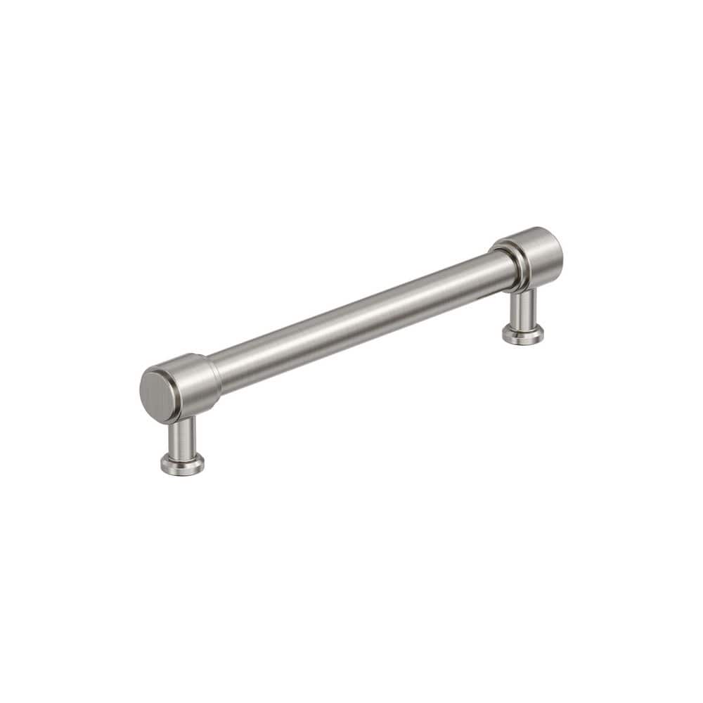 Faircrest 6-5/16 in. (160mm) Center-to-Center Satin Nickel Bar Cabinet Pull price history on PriceWatchPro