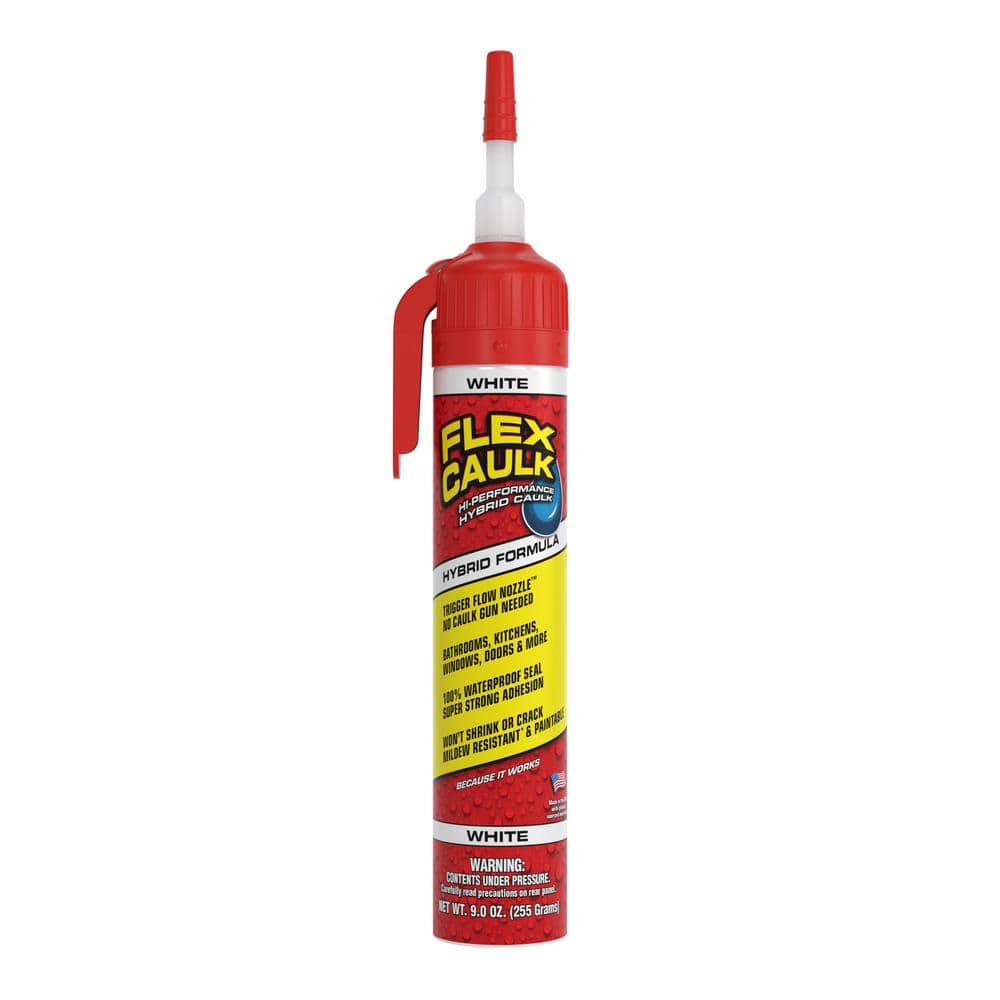 FLEX SEAL FAMILY OF PRODUCTS 9 oz. Flex Caulk White Pressurized Can