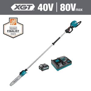 XGT 10 in. 40V max Brushless Electric Cordless Pole Saw, 8 ft. Length (Tool Only)