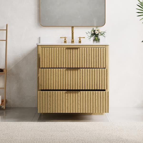 WELLFOR Haven 36 in. W x 22 in. D x 35 in. H Freestanding