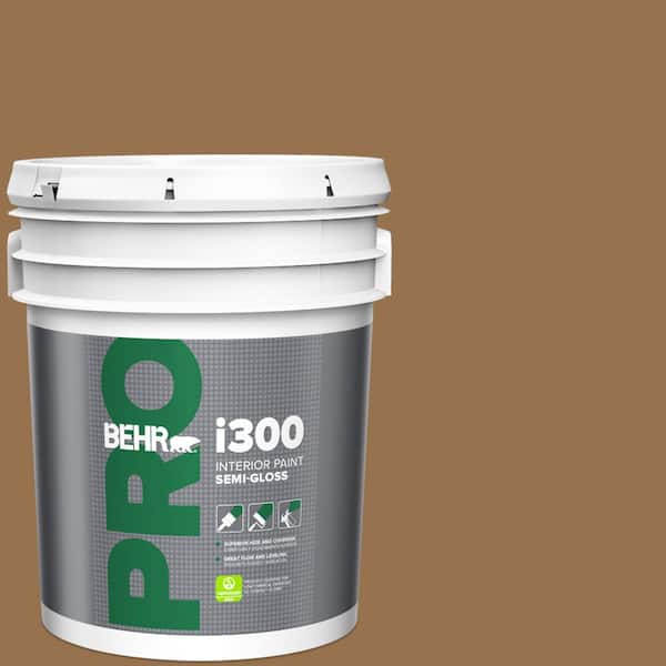 BEHR PRO 5 gal. #S280-7 Roasted Squash Semi-Gloss Interior Paint