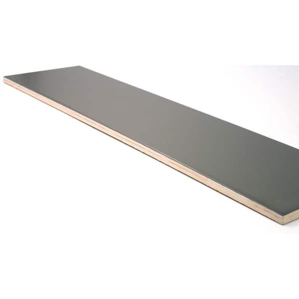 Catch Taupe 2.95 in. x 11.81 in. Glossy Subway Ceramic Wall Tile (12.15 sq. ft./Case)
