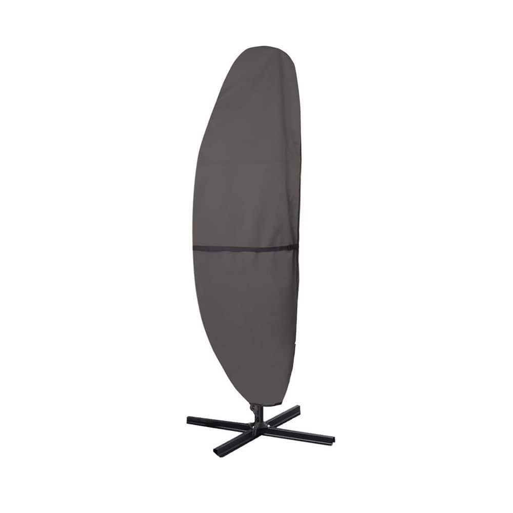 85-168 in. Patio Umbrella Cover Waterproof Outdoor Offset Cantilever Parasol Cover Black for 12-14 ft. Umbrellas price history on PriceWatchPro