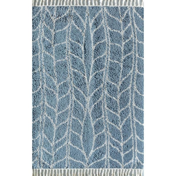 Bennett Sky Vine 2'6"x4' Modern Area Rug