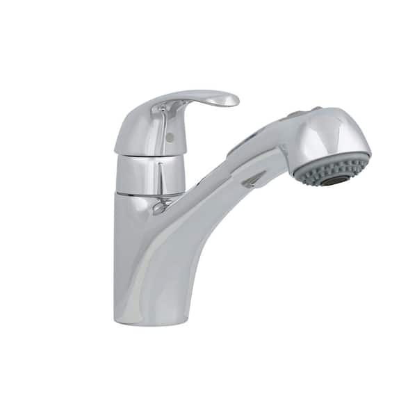 GROHE Alira Single-Handle Pull-Out Sprayer Kitchen Faucet in Chrome