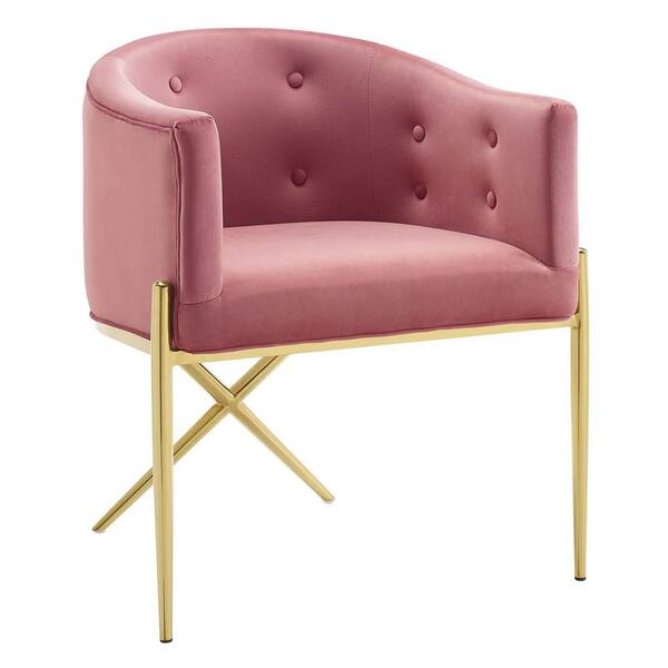 Dusty rose outlet velvet chair