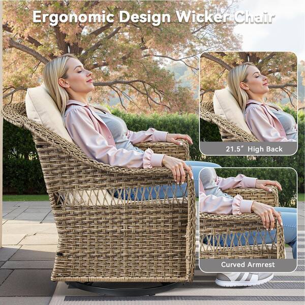 テーブル・チェア・ハンモック Backside Summit Design 2second2plate2 Gymojoy Outdoor Rocking Chair Set of 2, All Weather 2pcs