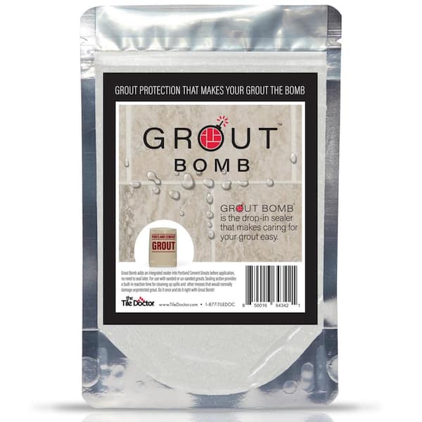 The Tile Doctor Grout Bomb Drop-In Sealer and Reinforcement for Cementitious Grout