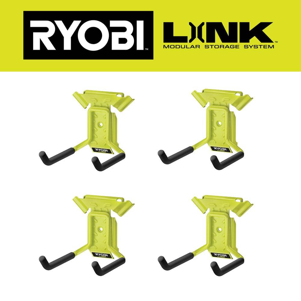 RYOBI LINK Power Tool Hook (4-Pack) STM801-4 - The Home Depot