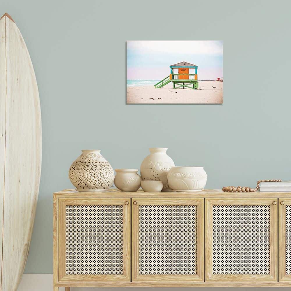 UPC 199235880577 product image for No Lifeguard On Duty by Seven Trees Design Unframed Nature Graphic Art Print 16  | upcitemdb.com