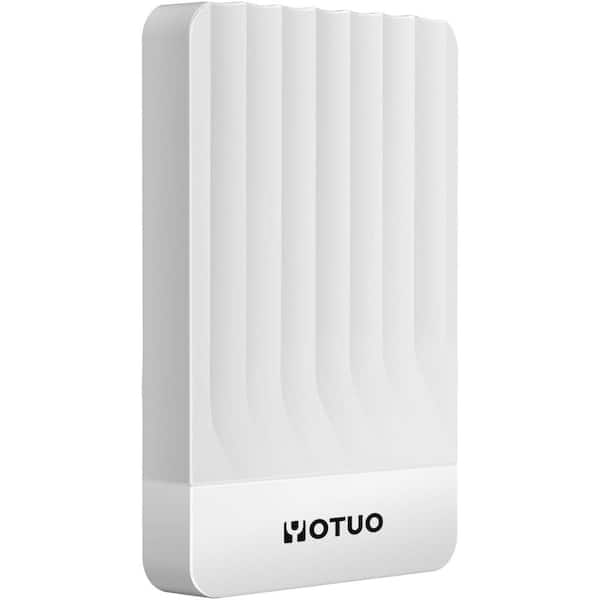 EKIEUDL - 1TB Portable Type-C External Expansion Storage Hard Drive HDD-USB 3.0, Ultra-Fast Data Transfers for PC & Laptop, White