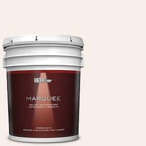 BEHR MARQUEE 1 qt. #680C-1 Wispy Pink Satin Enamel Interior Paint