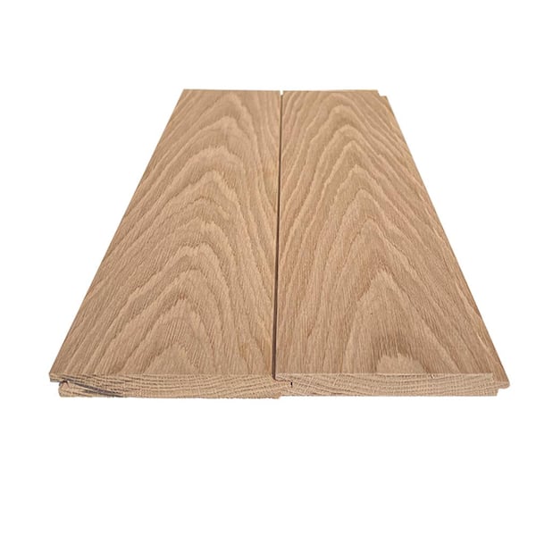 Swaner Hardwood 1 in. x 6 in. x 8 ft. White Oak Tongue and Groove