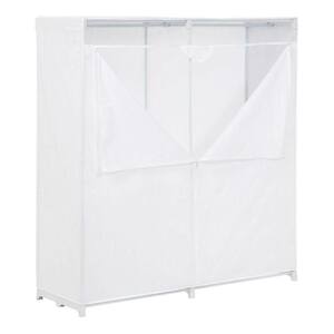 White Portable Closet (64 in. W x 60 in. H)