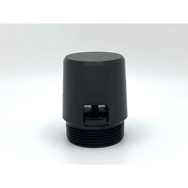 1-1/2 in. NPT Black ABS In-Line Air Admittance Vent