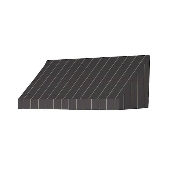 Awnings in a Box 6 ft. Classic Manually Retractable Awning (26.5 in. Projection) in Tuxedo