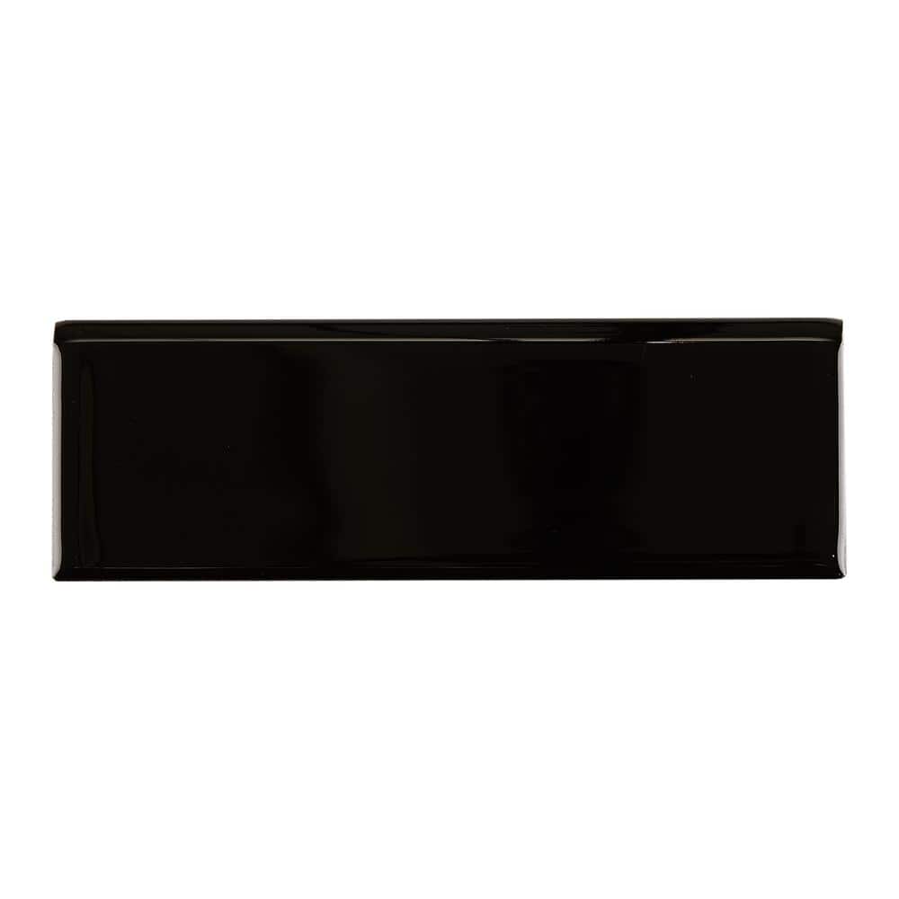 American Olean Bright Gloss Almond Ceramic Bullnose Tile (4-in x 4-in)