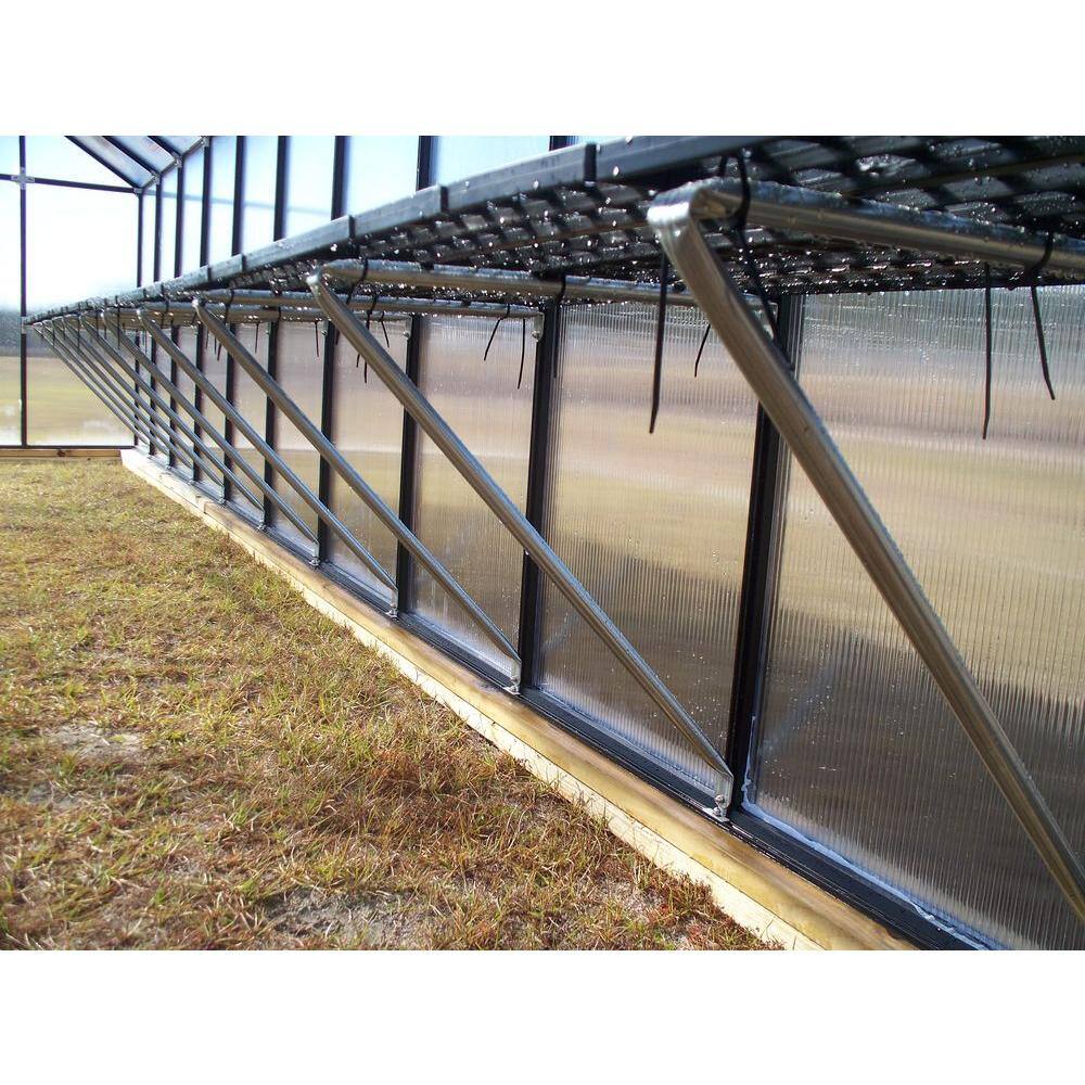 Monticello 12' High Impact PVC Greenhouse Work Bench