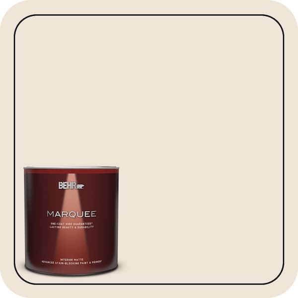 BEHR MARQUEE 1 qt. #PWN-61 Oriental Silk Matte Interior Paint & Primer