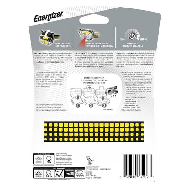 energizer vision ultra led headlight 450 lumens