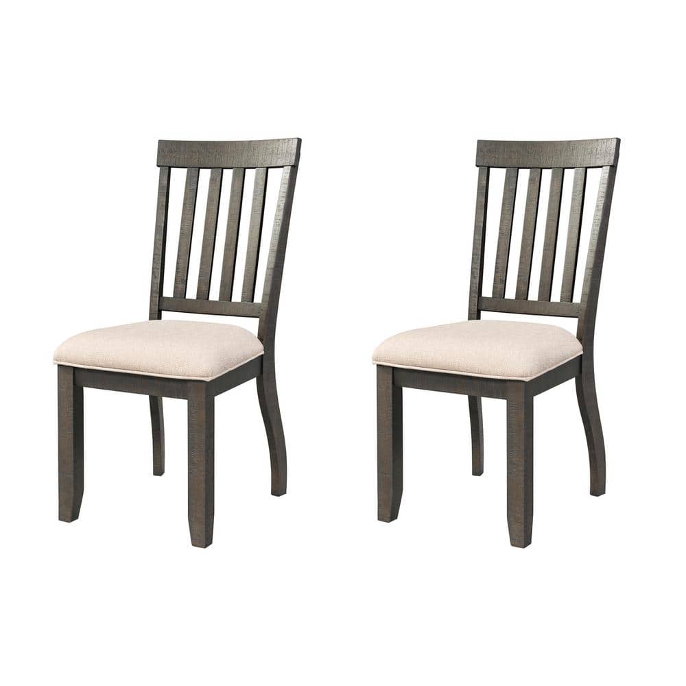 Stanford Dark Ash Side Chair Set