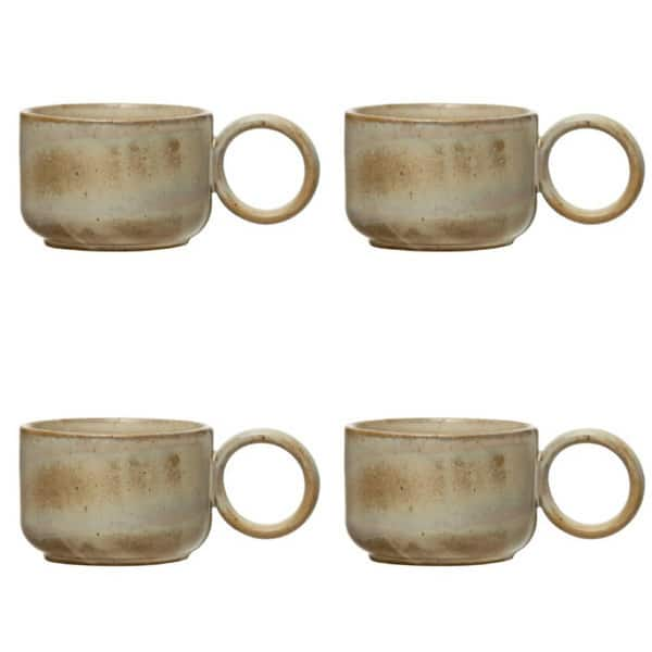 8 oz. Ceramic Coffee Mugs